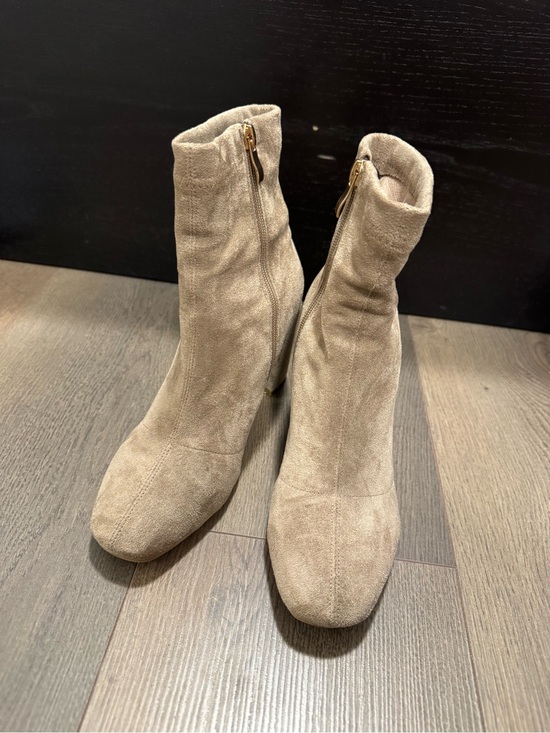 Shoes - Suede Ankle Boots